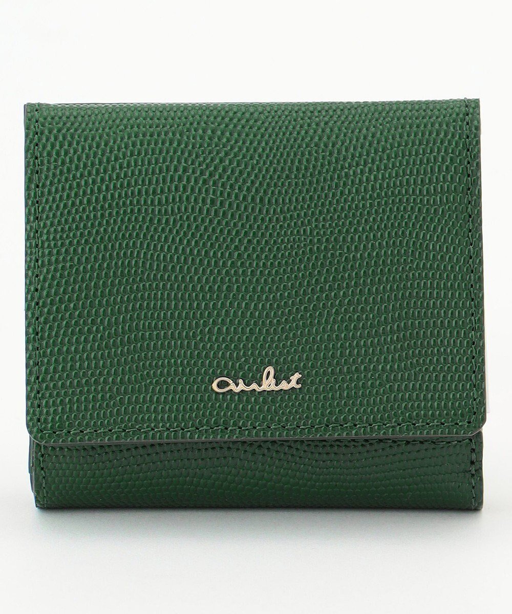 【エアリスト/airlist】の外BOX二つ折り財布 LUNA ルナ インテリア・キッズ・メンズ・レディースファッション・服の通販 founy(ファニー) ファッション Fashion レディースファッション Fashion for Women ミニ財布・二つ折り財布 Wallets & Card Cases コンパクト Compact, Small Size フラップ Flap, Flap Pocket ブローチ Brooch, Pin Brooch ポケット Pocket, Pocket Detail エレガント 上品 Elegant 人気 Popular, Best Seller 財布 Wallet, Purse グリーン|ID: prp329100004556874 ipo3291000000033674380