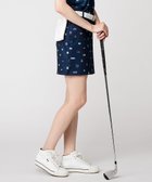 【23区 ゴルフ/NIJYUSANKU GOLF】の【WOMEN】【吸水速乾】ステッカープリント スカート ネイビー系5|ID: prp329100004556876 ipo3291000000033032202