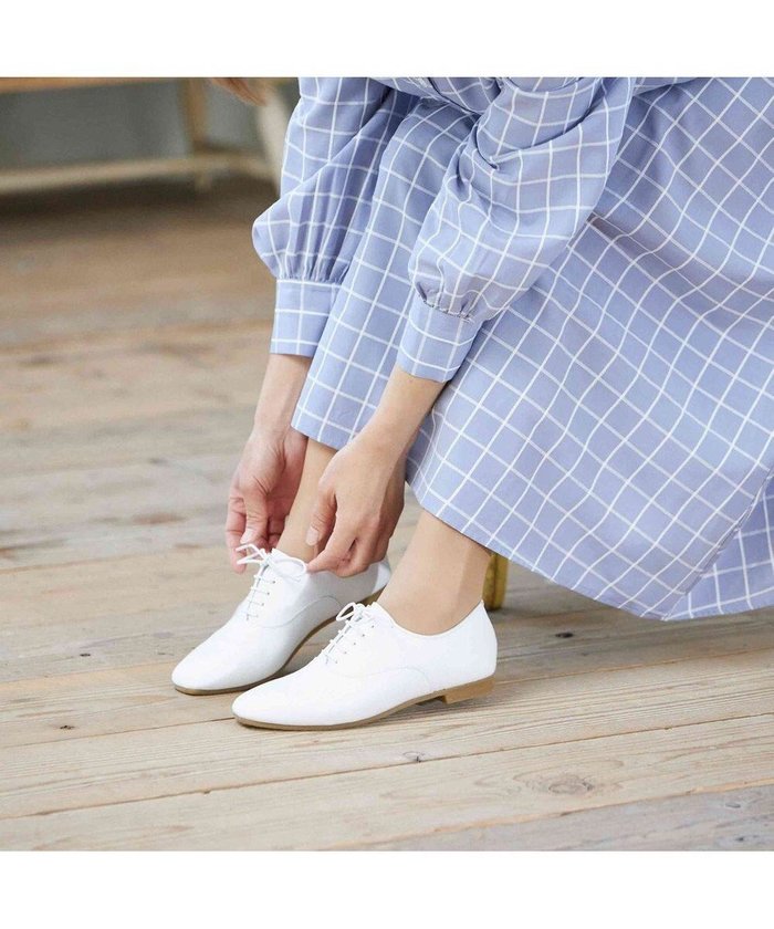 【イング/ing】のing 【WEB限定】ゴム紐レースアップシューズ インテリア・キッズ・メンズ・レディースファッション・服の通販 founy(ファニー) https://founy.com/ ファッション Fashion レディースファッション Ladies' Fashion Online クッション Cushion シューズ Shoes スクエア Square スリッポン Slip-Ons ソックス Socks トレンド Trend ドレス Dress バランス Balance フラット Flat ベーシック Basic リラックス Relax おすすめ Recommend 日本製 Made In Japan ビジネス 仕事 通勤 Business |ID: prp329100004556878 ipo3291000000032491233