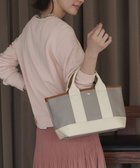 【トプカピ/TOPKAPI】の【Breath TOPKAPI】SCOTCH GRAIN スコッチグレイン ネオレザー ミニ トートバッグ ライトグレー|ID: prp329100004556888 ipo3291000000032651546
