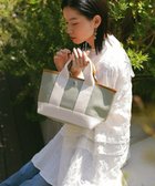 【トプカピ/TOPKAPI】の【Breath TOPKAPI】SCOTCH GRAIN スコッチグレイン ネオレザー ミニ トートバッグ グリーングレー|ID: prp329100004556888 ipo3291000000032651560