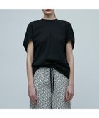 【ベイジ,/BEIGE,】のMOULINS / デザイントップス 人気、トレンドファッション・服の通販 founy(ファニー) ファッション Fashion レディースファッション WOMEN トップス・カットソー Tops/Tshirt シャツ/ブラウス Shirts/Blouses ロング / Tシャツ T-Shirts カットソー Cut and Sewn カットソー Cut And Sew コンパクト Compact 夏 Summer 春 Spring S/S・春夏 Ss・Spring/Summer thumbnail Black|ID: prp329100004556895 ipo3291000000032209490