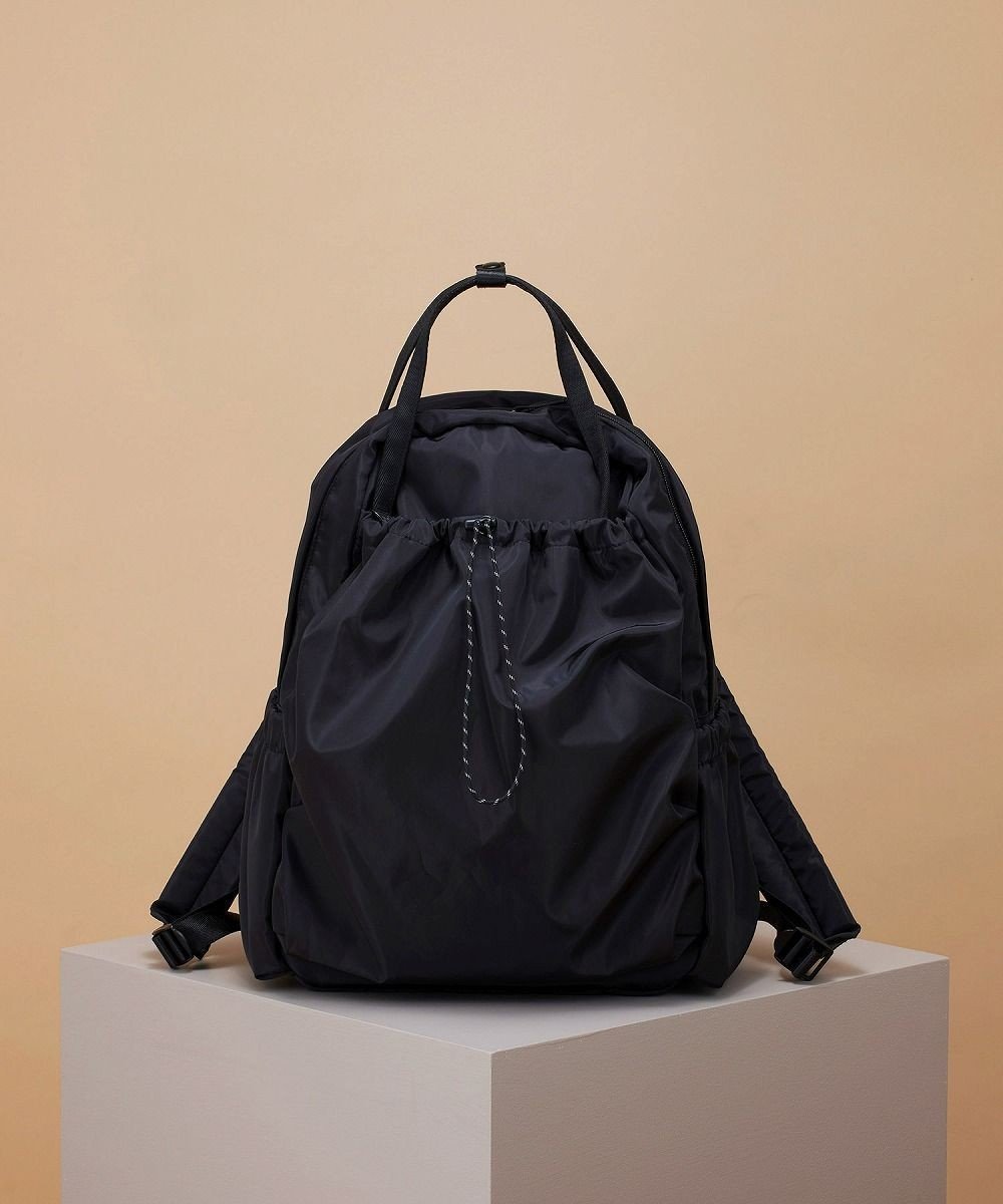 【トプカピ/TOPKAPI】の【TREASURE TOPKAPI】ドローストリング リュック / バッグパック インテリア・キッズ・メンズ・レディースファッション・服の通販 founy(ファニー) 　ファッション　Fashion　レディースファッション　Ladies' Fashion Online　バッグ　Bag　おすすめ　Recommend　アウトドア　Outdoor　スタイリッシュ　Stylish　トラベル　Travel　ドローコード　Draw Cord　ドローストリング　Drawstring　ビジネス 仕事 通勤　Business　フロント　Front　ベーシック　Basic　ポケット　Pocket　メッシュ　Mesh　リュック　Ruck Sack　軽量　Lightweight　ブラック|ID: prp329100004556905 ipo3291000000032564027
