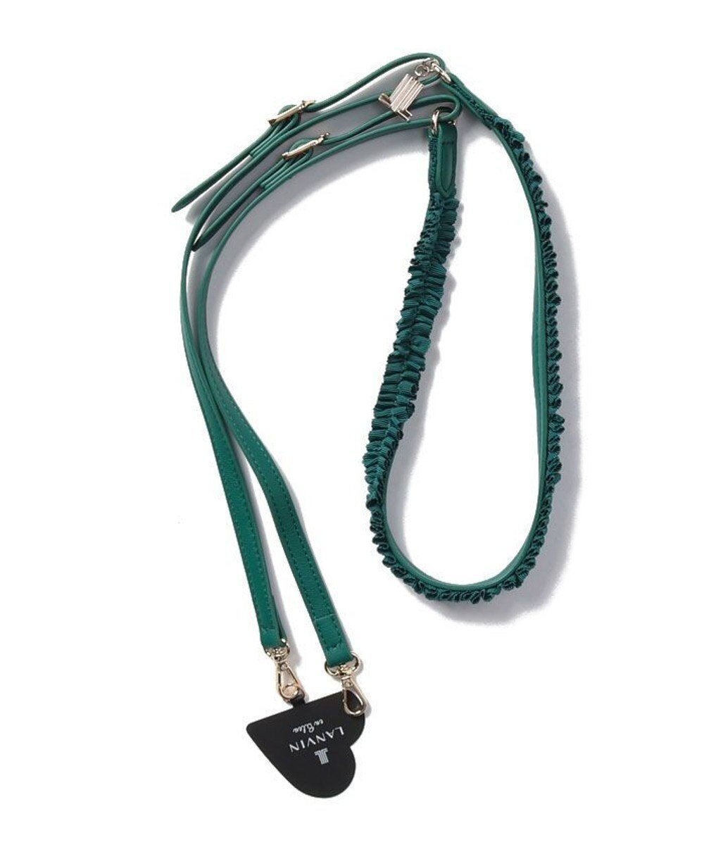 【ランバン オン ブルー/LANVIN en Bleu】のフリル スマホストラップ インテリア・キッズ・メンズ・レディースファッション・服の通販 founy(ファニー) ファッション Fashion レディースファッション Fashion for Women スポーツウェア Functional & Stylish Sportswear おすすめ Recommended / Our Picks アクセサリー Fashion Accessories ギフト プレゼント Gift / Present スポーツ Sports, Activewear チャーム Charm, Pendant フリル Frill, Ruffle ベーシック Basic, Essential モバイル Mobile, Smartphone リボン Ribbon, Bow グリーン|ID: prp329100004556909 ipo3291000000034629086