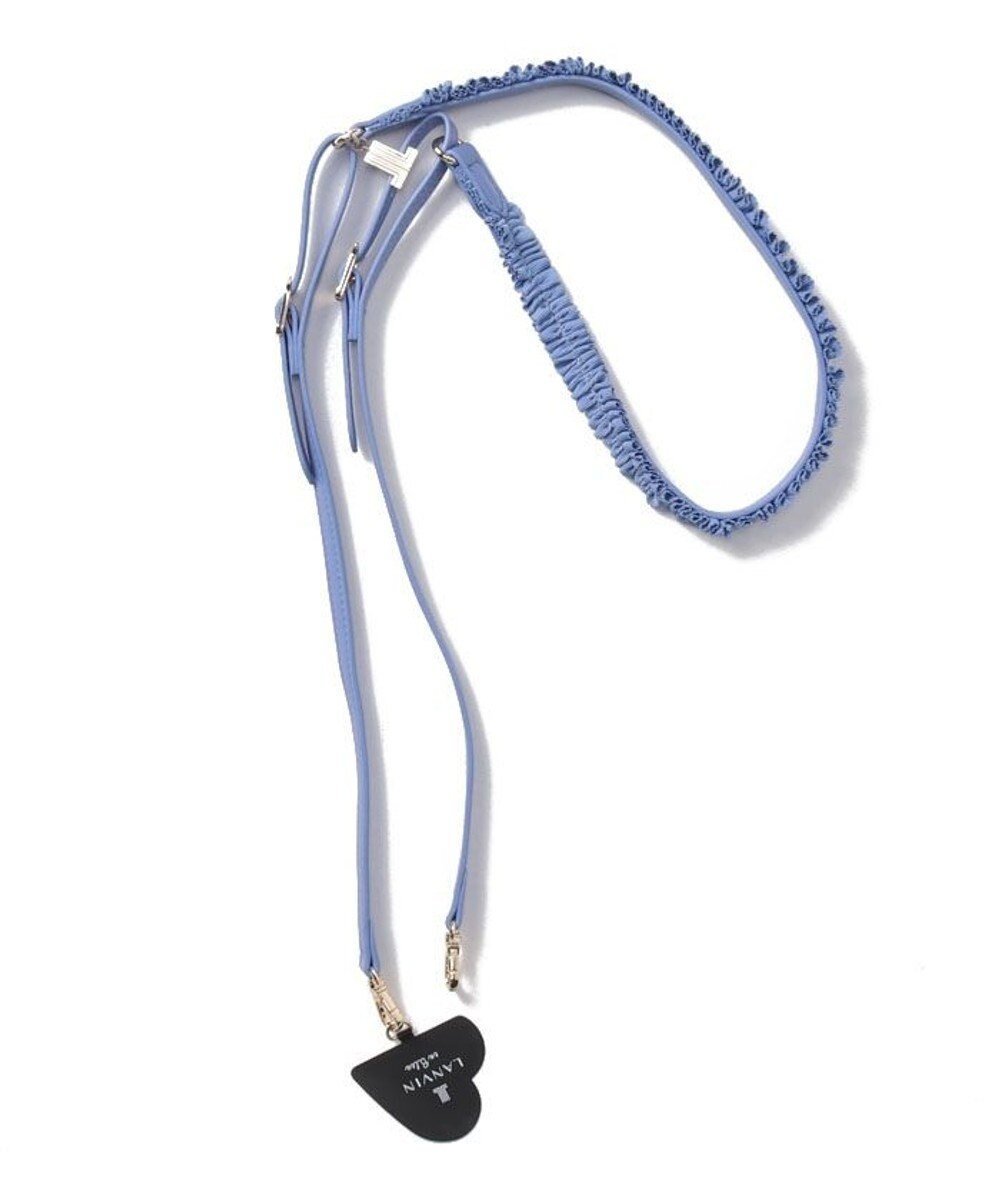 【ランバン オン ブルー/LANVIN en Bleu】のフリル スマホストラップ インテリア・キッズ・メンズ・レディースファッション・服の通販 founy(ファニー) ファッション Fashion レディースファッション Fashion for Women スポーツウェア Functional & Stylish Sportswear おすすめ Recommended / Our Picks アクセサリー Fashion Accessories ギフト プレゼント Gift / Present スポーツ Sports, Activewear チャーム Charm, Pendant フリル Frill, Ruffle ベーシック Basic, Essential モバイル Mobile, Smartphone リボン Ribbon, Bow ブルー|ID: prp329100004556909 ipo3291000000034629087