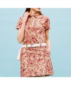 【23区 ゴルフ/NIJYUSANKU GOLF】の【WOMEN】プランティカプリント 総柄 半袖ポロシャツ ピンク系5|ID: prp329100004556929 ipo3291000000032679684