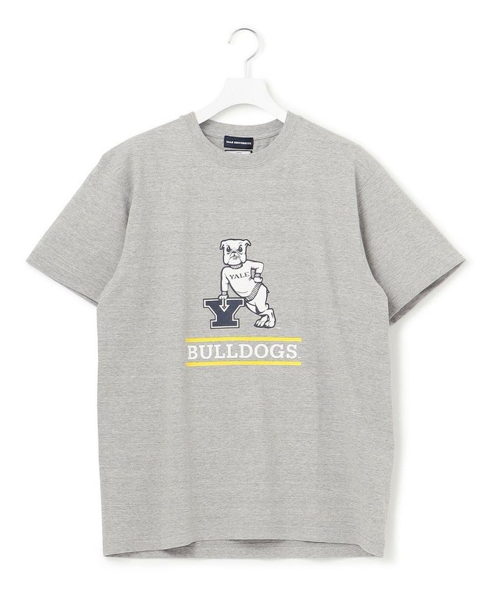 【ジェイプレスヨークストリート/J.PRESS YORK STREET】の【UNISEX】YALE × J.PRESS YORK STREET コラボTシャツ インテリア・キッズ・メンズ・レディースファッション・服の通販 founy(ファニー) https://founy.com/ ファッション Fashion レディースファッション Ladies' Fashion Online トップス・カットソー Tops/Tshirt シャツ/ブラウス Shirts/Blouses ロング / Tシャツ T-Shirts カットソー Cut and Sewn ユニセックス Unisex アメリカン American カットソー Cut And Sew コラボ Collaboration 人気 Popularity 夏 Summer 春 Spring S/S・春夏 Ss・Spring/Summer |ID: prp329100004556959 ipo3291000000032603504