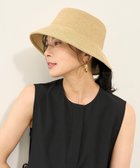【アンフィーロ 自由区/UNFILO】のペーパーバケットハット ベージュ|ID: prp329100004556968 ipo3291000000032344338