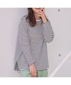 【エニー/ANY】のテールロングTシャツ ボーダー|ID: prp329100004557055 ipo3291000000033632170