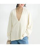 【クラフトスタンダードブティック/CRAFT STANDARD BOUTIQUE】のTC裏毛Vネックプルオーバー 人気、トレンドファッション・服の通販 founy(ファニー) ファッション Fashion レディースファッション WOMEN トップス・カットソー Tops/Tshirt パーカ Sweats プルオーバー Pullover スウェット Sweat Vネック V-Neck インナー Inner 春 Spring カットオフ Cut Off カットソー Cut And Sew キャミソール Camisole スウェット Sweat スリット Slit ヘムライン Hemline ポケット Pocket ルーズ Loose ロング Long S/S・春夏 Ss・Spring/Summer おすすめ Recommend 夏 Summer 2025年 2025 2025春夏・S/S Ss,Spring/Summer,2025 thumbnail Ivory|ID: prp329100004557085 ipo3291000000032211597