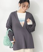 【クラフトスタンダードブティック/CRAFT STANDARD BOUTIQUE】のTC裏毛Vネックプルオーバー 人気、トレンドファッション・服の通販 founy(ファニー) ファッション Fashion レディースファッション WOMEN トップス・カットソー Tops/Tshirt パーカ Sweats プルオーバー Pullover スウェット Sweat Vネック V-Neck インナー Inner 春 Spring カットオフ Cut Off カットソー Cut And Sew キャミソール Camisole スウェット Sweat スリット Slit ヘムライン Hemline ポケット Pocket ルーズ Loose ロング Long S/S・春夏 Ss・Spring/Summer おすすめ Recommend 夏 Summer 2025年 2025 2025春夏・S/S Ss,Spring/Summer,2025 thumbnail Black|ID: prp329100004557085 ipo3291000000032211599