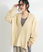 【クラフトスタンダードブティック/CRAFT STANDARD BOUTIQUE】のTC裏毛Vネックプルオーバー 人気、トレンドファッション・服の通販 founy(ファニー) ファッション Fashion レディースファッション WOMEN トップス・カットソー Tops/Tshirt パーカ Sweats プルオーバー Pullover スウェット Sweat Vネック V-Neck インナー Inner 春 Spring カットオフ Cut Off カットソー Cut And Sew キャミソール Camisole スウェット Sweat スリット Slit ヘムライン Hemline ポケット Pocket ルーズ Loose ロング Long S/S・春夏 Ss・Spring/Summer おすすめ Recommend 夏 Summer 2025年 2025 2025春夏・S/S Ss,Spring/Summer,2025 thumbnail Beige|ID: prp329100004557085 ipo3291000000032211601