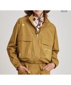 【ピーダブリュサーキュラス/PW CIRCULUS】の【撥水加工/軽量/ストレッチ】【WOMEN】ビッグポケット ブルゾン ベージュ系|ID: prp329100004557118 ipo3291000000035960068