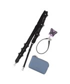 【アナスイ/ANNA SUI】のASスリング スマホストラップ シルバー|ID: prp329100004557156 ipo3291000000032212293