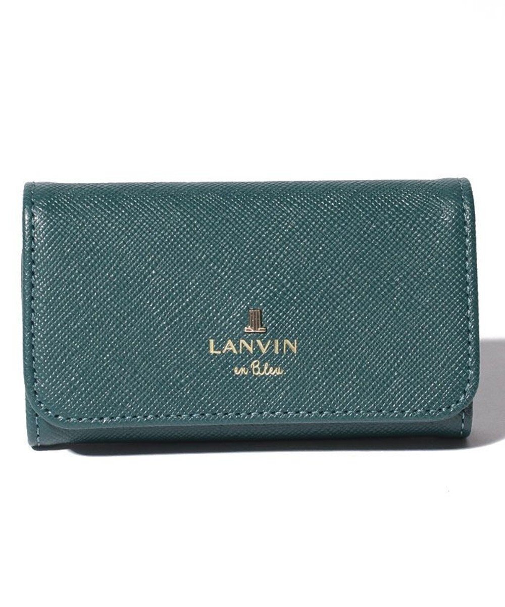 【ランバン オン ブルー/LANVIN en Bleu】のリュクサンブール キーケース インテリア・キッズ・メンズ・レディースファッション・服の通販 founy(ファニー) 　ファッション　Fashion　レディースファッション　WOMEN　財布　Wallets　アクセサリー　Accessories　シンプル　Simple　人気　Popularity　定番　Standard　財布　Wallet　ディープグリーン|ID: prp329100004557158 ipo3291000000032212319