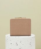 【トプカピ/TOPKAPI】の【TOPKAPI】イタリアンレザー リザード型押し がま口2つ折り財布 LUCIA ルチア 人気、トレンドファッション・服の通販 founy(ファニー) コンパクト Compact, Small Size コンビ Combo, Combination Style ポケット Pocket, Pocket Detail 人気 Popular, Best Seller 財布 Wallet, Purse thumbnail グレージュ|ID: prp329100004557920 ipo3291000000034484381