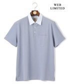【ジェイ プレス/J.PRESS / MEN】のクールビズの頼れる味方【WEB限定】【ビジネス対応 / 吸水速乾】カノコインレイ ポロシャツ サックスブルー系|ID: prp329100004557942 ipo3291000000032633864