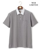 【ジェイ プレス/J.PRESS / MEN】のクールビズの頼れる味方【WEB限定】【ビジネス対応 / 吸水速乾】カノコインレイ ポロシャツ グレー系|ID: prp329100004557942 ipo3291000000033395615