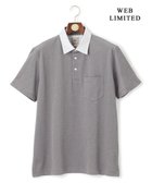 【ジェイ プレス/J.PRESS / MEN】のクールビズの頼れる味方【WEB限定】【ビジネス対応 / 吸水速乾】カノコインレイ ポロシャツ グレー系|ID: prp329100004557942 ipo3291000000033563204