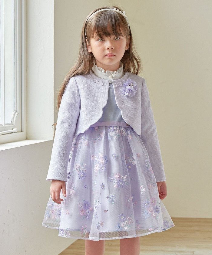 【エニファム/any FAM / KIDS】のフラワー刺繍ワンピース インテリア・キッズ・メンズ・レディースファッション・服の通販 founy(ファニー) https://founy.com/ ファッション Fashion キッズファッション Fashion for Kids ワンピース Dresses おすすめ Recommended / Our Picks ガーリー Girly, Feminine Style セレモニー Ceremony チュール Tulip, Tulip Motif フラワー Flower, Floral プレート Plate, Dish リボン Ribbon, Bow エレガント 上品 Elegant 入学式 Entrance Ceremony 夏 Summer 春 Spring S/S・春夏 SS, Spring/Summer, Warm Season 結婚式 Wedding |ID: prp329100004557950 ipo3291000000032717628