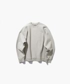 【エイトン/ATON】のNATURAL DYED URAKE オーバーサイズスウェットシャツ - UNISEX LIGHT GRAY|ID: prp329100004557955 ipo3291000000033656616
