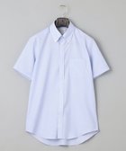 【五大陸/gotairiku / MEN】の春夏向け【形態安定】SUMMERPREMIUMPLEATS_ボタンダウン 半袖ドレスシャツ サックスブルー系|ID: prp329100004557959 ipo3291000000032675049