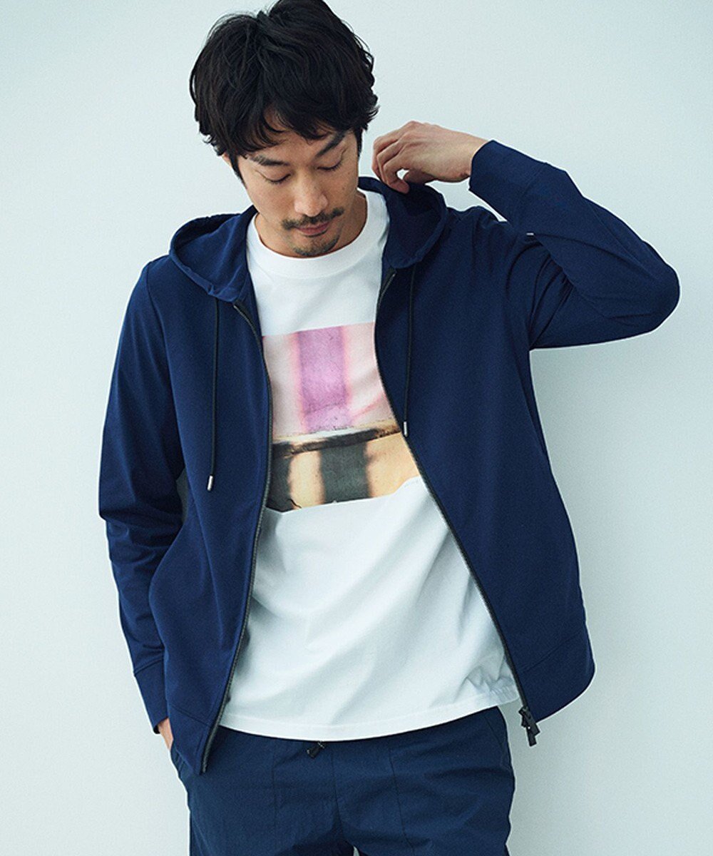 【アンフィーロ/UNFILO / MEN】の【UVケア】PHOTO TEE【ギフトにもおすすめ】 インテリア・キッズ・メンズ・レディースファッション・服の通販 founy(ファニー) 　ファッション　Fashion　メンズファッション　Men's Style Online　トップス・カットソー　Tops/Tshirt/Men　シャツ　Shirts　春　Spring　カットソー　Cut And Sew　カラフル　Colorful　プリント　Print　S/S・春夏　Ss・Spring/Summer　おすすめ　Recommend　夏　Summer　旅行　Travel　ギフト プレゼント　Gift Present　白×ピンク|ID: prp329100004557974 ipo3291000000032380112