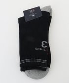 【23区 ゴルフ/23区GOLF / MEN】の【MEN】バックロゴ ハーフソックス ブラック系|ID: prp329100004557978 ipo3291000000032563068