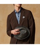 【ジョセフ アブード/JOSEPH ABBOUD / MEN】の【洗える・サイズ調整可】ウォッシャブルヘリンボーン ハット ダークブラウン系|ID: prp329100004557980 ipo3291000000033654096