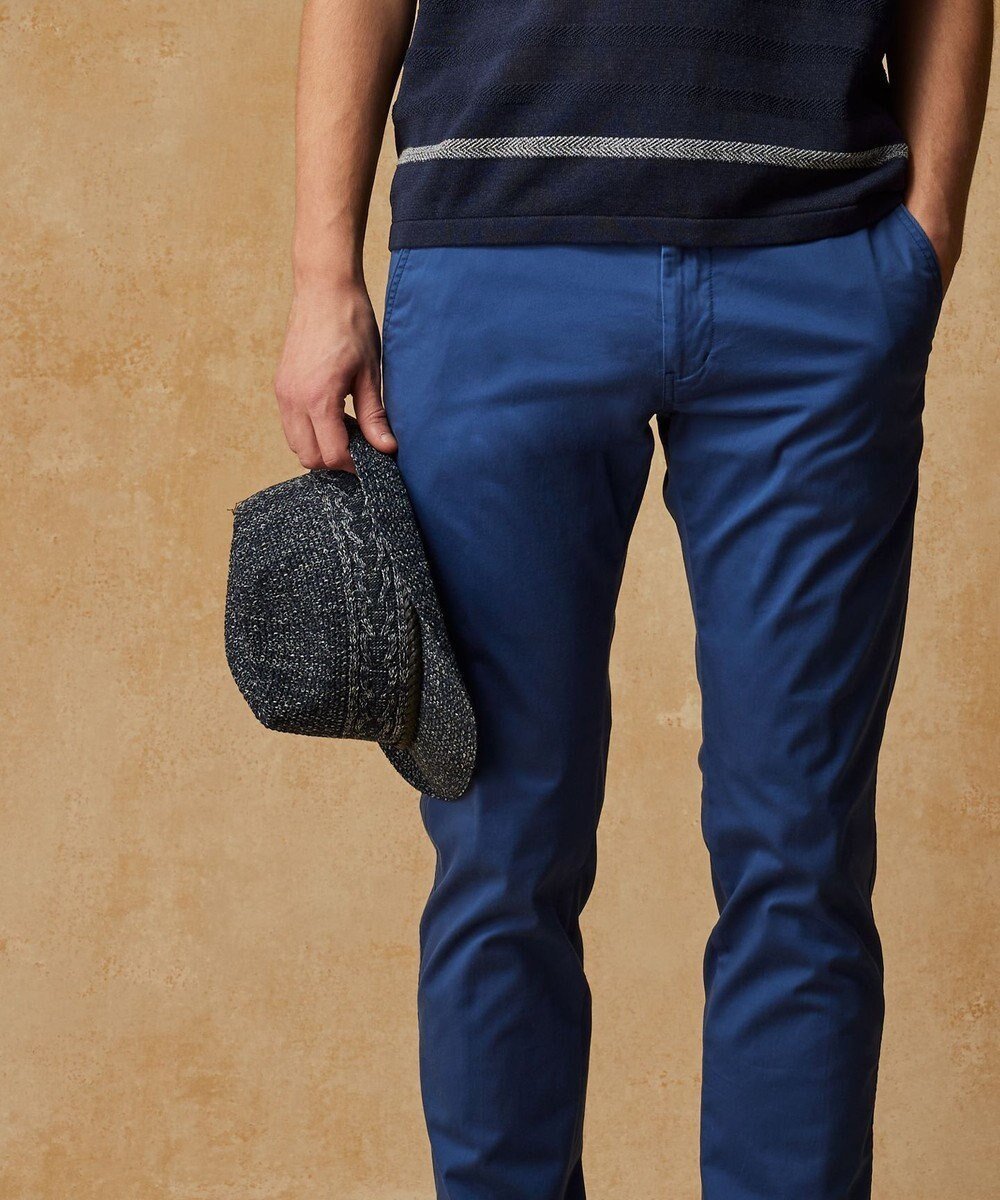 【ジョセフ アブード/JOSEPH ABBOUD / MEN】の【洗える・サイズ調整可】ウォッシャブルヘリンボーン ハット インテリア・キッズ・メンズ・レディースファッション・服の通販 founy(ファニー) 　ファッション　Fashion　メンズファッション　Fashion for Men　ウォッシャブル　Machine Washable　クラウン　Crown, Royal Motif　夏　Summer　帽子　Hat, Headwear　洗える　Machine Washable　ネイビー系|ID: prp329100004557980 ipo3291000000033654097