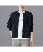 【ジェイ プレス/J.PRESS】の【洗える】EIGER CORD ALAN クルーネックカーディガン ネイビー系|ID: prp329100004557989 ipo3291000000033660971
