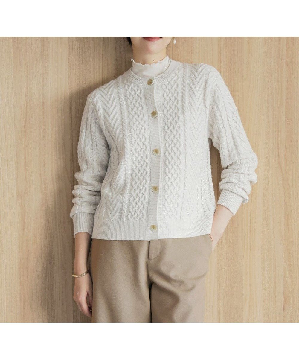 【ジェイ プレス/J.PRESS】の【洗える】EIGER CORD ALAN クルーネックカーディガン 人気、トレンドファッション・服の通販 founy(ファニー) 　ファッション　Fashion　レディースファッション　Fashion for Women　トップス・カットソー　Cut & Sew Tops　カーディガン・羽織り　Layered Style Cardigans　カーディガン　Cardigan, Knitwear　クラシカル　Classical, Vintage-Inspired　バランス　Balance, Style Balance　ベーシック　Basic, Essential　エレガント 上品　Elegant　洗える　Machine Washable　A/W・秋冬　Autumn/Winter　 other-1|ID: prp329100004557989 ipo3291000000034297548