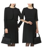 【組曲 NOIR/KUMIKYOKU NOIR】のモランナ経二重 ジャケット+ワンピース 人気、トレンドファッション・服の通販 founy(ファニー) ファッション Fashion レディースファッション Fashion for Women アウター Coat / Outerwear Collection レディースジャケット・軽アウター Jackets スーツ Business Suits & Workwear スーツジャケット・オフィスブレザー Suit Jackets / Blazers スーツセット・2点セット・レディーススーツ Suit Sets / 2-Piece Suits / Office Suit Sets アンサンブル Ensemble Set コンパクト Compact, Small Size サテン Satin, Glossy Fabric シンプル Simple, Minimal ジャケット Jacket, Outerwear スーツ Suit, Formalwear セットアップ Set-Up, Coordinated Outfit ネックレス Necklace, Pendant Necklace パール Pearl, Pearl Accent リボン Ribbon, Bow エレガント 上品 Elegant 切替 Switching, Contrast Panel 夏 Summer S/S・春夏 SS, Spring/Summer, Warm Season A/W・秋冬 Autumn/Winter thumbnail ブラック系|ID: prp329100004557990 ipo3291000000033396773