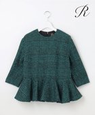 【23区/NIJYUSANKU】の【R(アール)】MANTECOツイード ペプラムトップス グリーン系|ID: prp329100004558039 ipo3291000000033673245