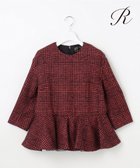 【23区/NIJYUSANKU】の【R(アール)】MANTECOツイード ペプラムトップス ピンク系|ID: prp329100004558039 ipo3291000000033673247
