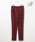 【23区/NIJYUSANKU】の【R(アール)】MANTECOツイード パンツ ピンク系|ID: prp329100004558050 ipo3291000000033673273