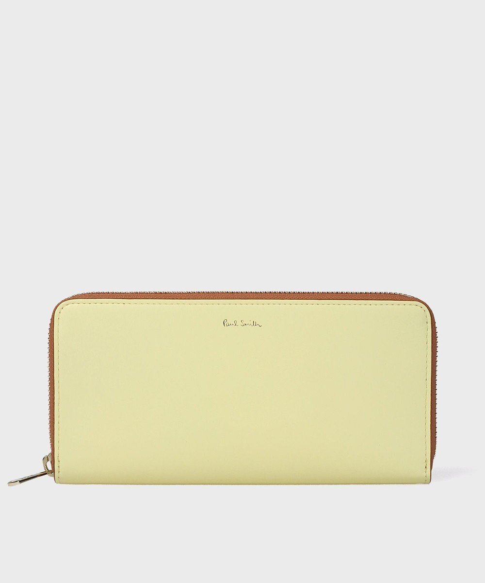 【ポール スミス/Paul Smith】のサプルレザー 長財布 インテリア・キッズ・メンズ・レディースファッション・服の通販 founy(ファニー) 　ファッション　Fashion　レディースファッション　Fashion for Women　ミニ財布・二つ折り財布　Wallets & Card Cases　コイン　Coin, Coin Design　財布　Wallet, Purse　ポケット　Pocket, Pocket Detail　エレガント 上品　Elegant　イエロー|ID: prp329100004558060 ipo3291000000032635926