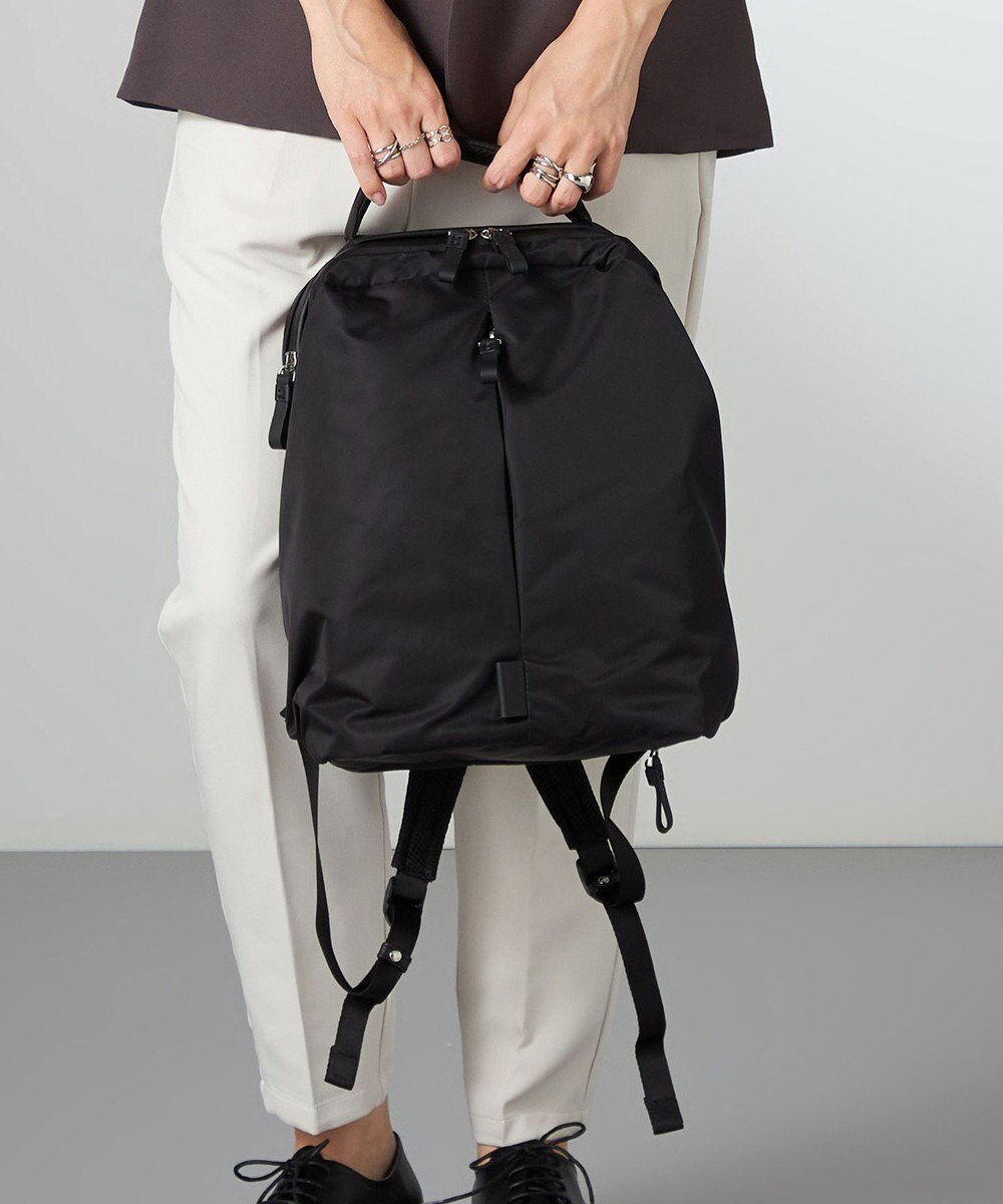 【イザック/Y'SACCS】のWELLBA リュックサック Sサイズ インテリア・キッズ・メンズ・レディースファッション・服の通販 founy(ファニー) 　ファッション　Fashion　レディースファッション　Fashion for Women　バッグ　Bags　シンプル　Simple, Minimal　リュック　Backpack, Rucksack　ブラック|ID: prp329100004558225 ipo3291000000034425322