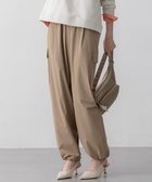 【23区/NIJYUSANKU】の【撥水加工/洗える】ナイロン2WAYストレッチ パラシュート パンツ ブラウン系|ID: prp329100004558299 ipo3291000000032663510