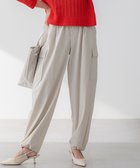 【23区/NIJYUSANKU】の【撥水加工/洗える】ナイロン2WAYストレッチ パラシュート パンツ ベージュ系|ID: prp329100004558299 ipo3291000000032663511