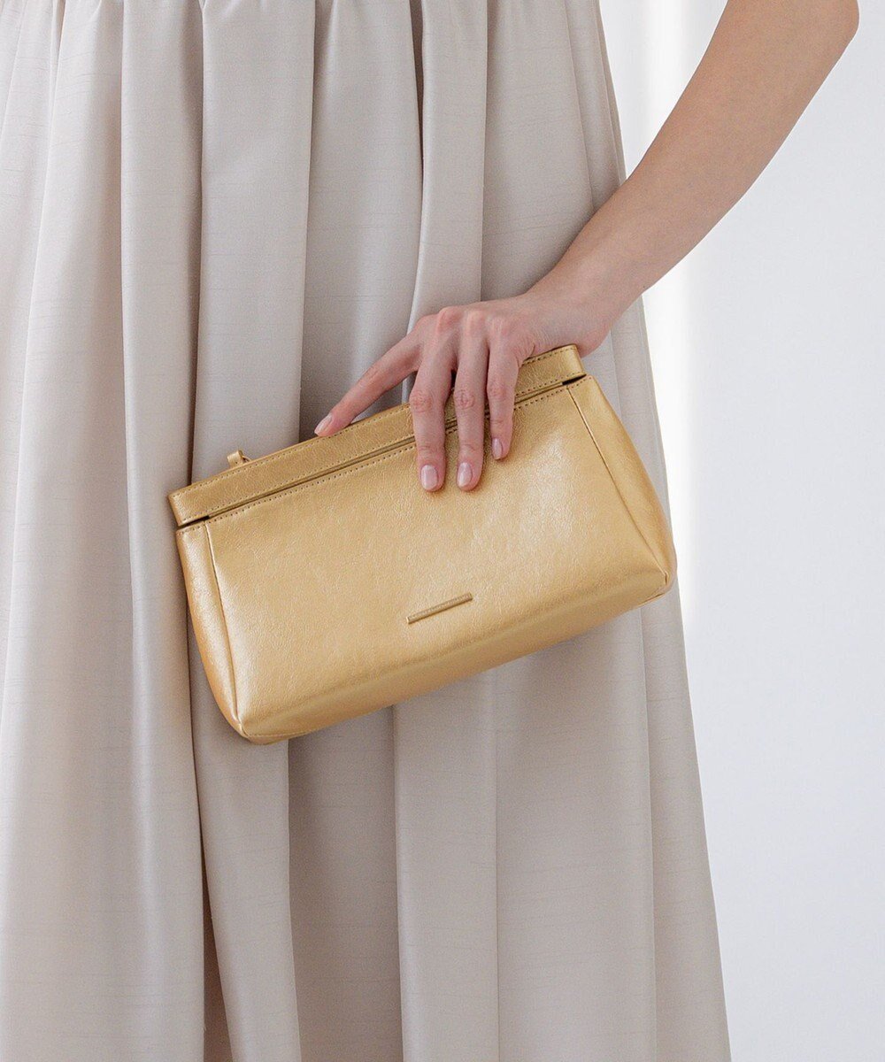 【23区/NIJYUSANKU】の【APPLAUDIR】クラッチバッグ 人気、トレンドファッション・服の通販 founy(ファニー) 　ファッション　Fashion　レディースファッション　Fashion for Women　バッグ　Bags　2025年　2025　2025春夏・S/S　Spring/Summer 2025 SS25　エレガント 上品　Elegant　クラッチ　Clutch, Clutch Bag　シルバー　Silver, Metallic Silver　ダブル　Double, Double-Breasted　チェーン　Chain, Chain Strap　パーティ　Party, Party Style　プレート　Plate, Dish　マグネット　Magnet, Magnetic Closure　メタル　Metal, Metal Parts　夏　Summer　S/S・春夏　SS, Spring/Summer, Warm Season　結婚式　Wedding　 other-1|ID: prp329100004558381 ipo3291000000032772112