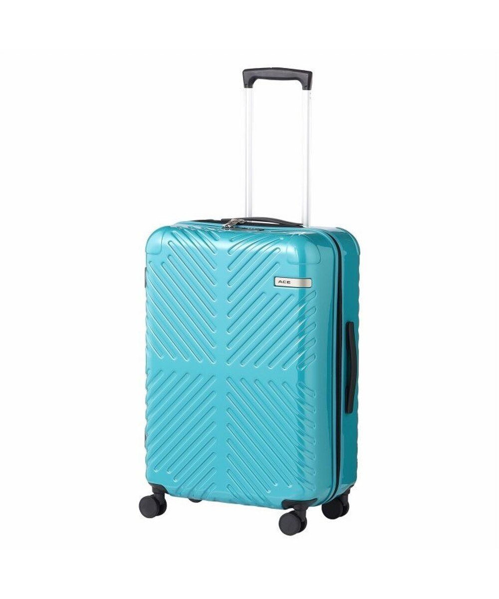 【エースバッグズアンドラゲッジ/ACE BAGS & LUGGAGE】のACE ラディアル Mサイズ 57L 06972 インテリア・キッズ・メンズ・レディースファッション・服の通販 founy(ファニー) 　ファッション　Fashion　レディースファッション　Ladies' Fashion Online　スーツ　Suits　スーツケース キャリーケース　Suitcase　ポケット　Pocket　グリーン|ID: prp329100004558386 ipo3291000000032501311