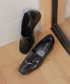【リーガル フットコミュニティ/REGAL FOOT COMMUNITY】の【ビューフィット】A12T レイン対応ウェッジシューズ ブラックエナメル|ID: prp329100004558412 ipo3291000000032404690