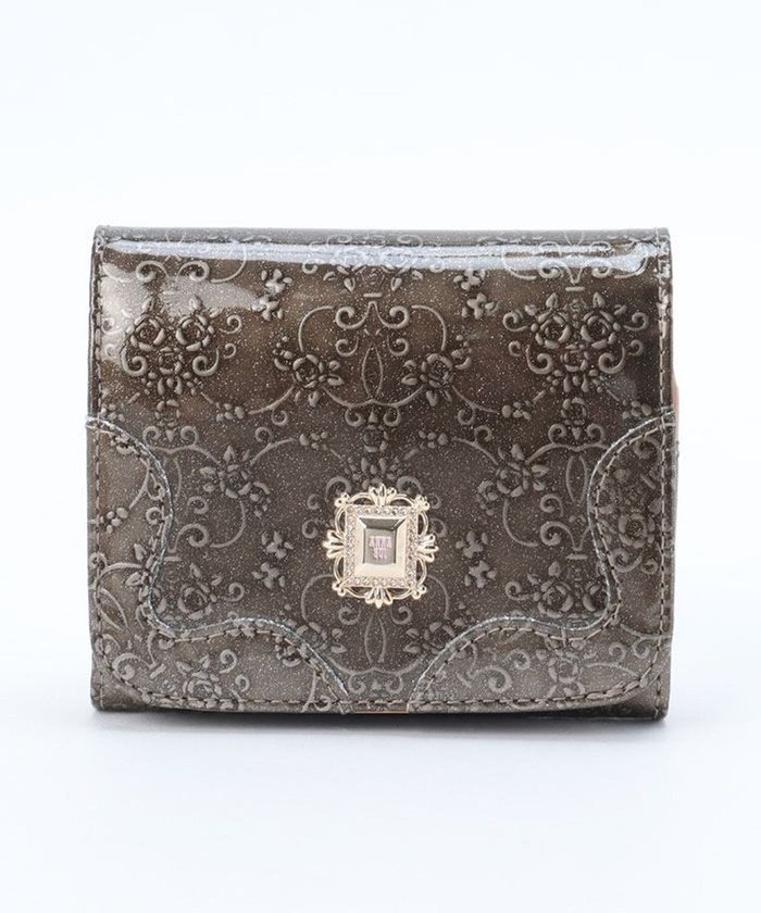 【アナスイ/ANNA SUI】のルーミー 二つ折り財布 インテリア・キッズ・メンズ・レディースファッション・服の通販 founy(ファニー) https://founy.com/ ファッション Fashion レディースファッション Ladies' Fashion Online 財布 Wallets エナメル Enamel ストーン Stone ブローチ Brooch 定番 Standard 財布 Wallet |ID: prp329100004558429 ipo3291000000032663384