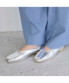 【モード エ ジャコモ/MODE ET JACOMO】のcarino スクエアトゥフラットパンプス 人気、トレンドファッション・服の通販 founy(ファニー) ファッション Fashion レディースファッション WOMEN オケージョン Occasion クール Cool シューズ Shoes シンプル Simple スクエア Square スタイリッシュ Stylish フェミニン Feminine フォーマル Formal フラット Flat エレガント 上品 Elegant ビジネス 仕事 通勤 Business thumbnail シルバー|ID: prp329100004558562 ipo3291000000032312126