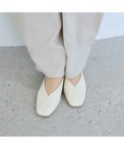 【モード エ ジャコモ/MODE ET JACOMO】のcarino スクエアトゥフラットパンプス ホワイト|ID: prp329100004558562 ipo3291000000032617654