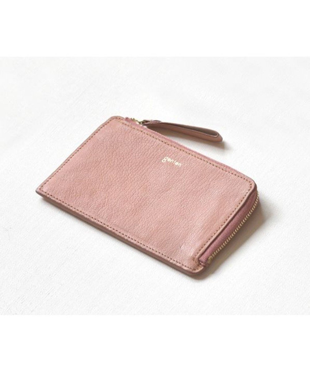 【ゲンテン/genten】の【新色】フレスコ フラグメントケース インテリア・キッズ・メンズ・レディースファッション・服の通販 founy(ファニー) 　ファッション　Fashion　レディースファッション　Ladies' Fashion Online　財布　Wallets　イタリア　Italy　インド　India　シンプル　Simple　ジャケット　Jacket　スリム　Slim　財布　Wallet　ポケット　Pocket　再入荷　Restock/Back In Stock/Re Arrival　おすすめ　Recommend　エレガント 上品　Elegant　ピーチベージュ|ID: prp329100004558607 ipo3291000000032466340