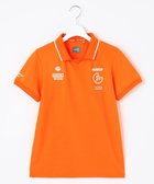 【ピーダブリュサーキュラス/PW CIRCULUS】の【WOMEN】【ストレッチ/UVケア】フェイクレイヤード カノコ ポロシャツ オレンジ系|ID: prp329100004558627 ipo3291000000032378412