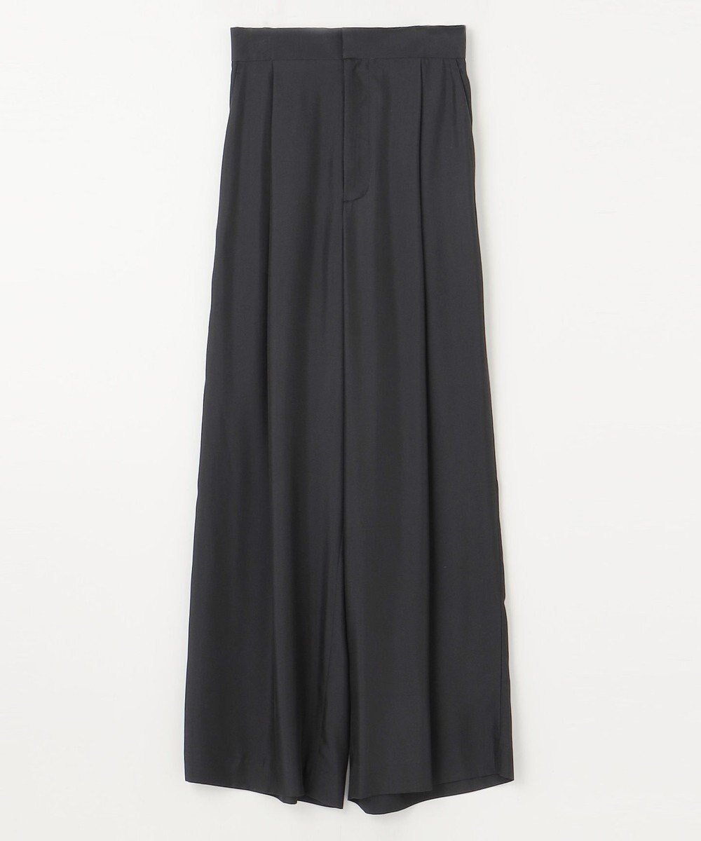 【ネイヴ/NAVE】の【ReNAVE・セットアップ可/洗える/UVケア/接触冷感】フィブリルシャンブレー ワイドパンツ インテリア・キッズ・メンズ・レディースファッション・服の通販 founy(ファニー) 　ファッション　Fashion　レディースファッション　Fashion for Women　セットアップ　Matching Sets　レディースパンツ・ボトムス　Pants & Trousers / Bottoms　春　Spring　洗える　Machine Washable　キュプラ　Cupro, Eco Fabric　ギャザー　Gathered, Ruffled　セットアップ　Set-Up, Coordinated Outfit　ポケット　Pocket, Pocket Detail　リラックス　Relax, Relaxed Fit　ワイド　Wide, Wide Fit　S/S・春夏　SS, Spring/Summer, Warm Season　夏　Summer　エレガント 上品　Elegant　ブラック系|ID: prp329100004558647 ipo3291000000034253923