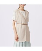 【自由区/JIYU-KU】の【カタログ掲載・接触冷感・UVカット・洗える】リネンミックスツィル ジレ 人気、トレンドファッション・服の通販 founy(ファニー) ファッション Fashion レディースファッション WOMEN アウター Coat Outerwear トップス・カットソー Tops/Tshirt ベスト/ジレ Gilets/Vests ツイル Twill トレンド Trend ドレープ Drape ネップ Nep Yarn ベスト Vest ボトム Bottom ミックス Mix メランジ Melange リネン Linen 夏 Summer 春 Spring S/S・春夏 Ss・Spring/Summer 洗える Washable thumbnail サンド|ID: prp329100004558675 ipo3291000000032228828